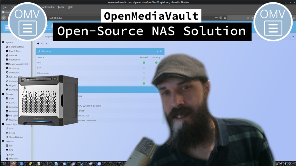 OpenMediaVault – Open-Source Network Attached Storage (NAS) Solution