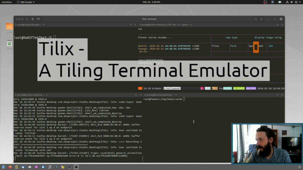 Tilix – A Tiling Terminal Emulator