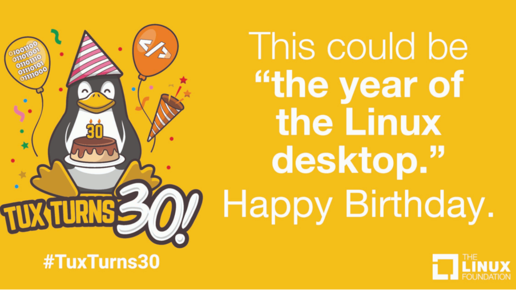 Happy 30th Linux!